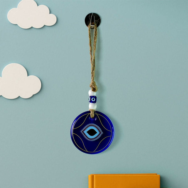 Traditional Evil Eye Wind Chime for Home Protection