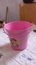 Small Metal Bucket for Plants & Decor (1 Pc, With Handle)