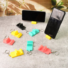 Plastic 2-in-1 Mobile Stand Keychain (9 Pc)
