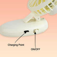 Mini USB Handheld Fan, Portable Rechargeable Mini Fan for Home, Office, Travel and Outdoor Use (1 Pc)