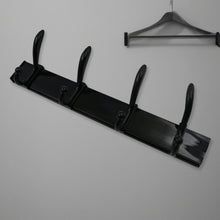 Extra Long 4-Hook Wall Coat Hanger with Eco Adhesive