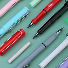 2-in-1 Everlasting Magic Pencil with Replaceable Eraser – Inkless, Reusable, Portable (1 Pc / Mix Color)