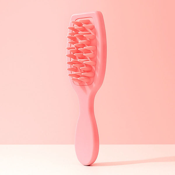 Multipurpose Silicone Scalp Massager Shampoo Brush 