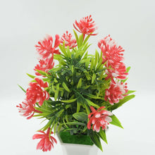 Wild Artificial Flower Plant for Home & Office Decor (1 Pc, Cute Pot)