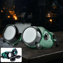 Welding Goggles (Dark Green, Large)