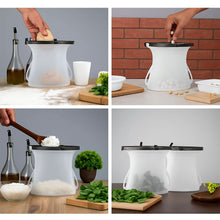 Eco-Friendly Food Storage: Reusable Silicone Bags (3-Pack) - Leakproof & Safe