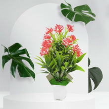 Wild Artificial Flower Plant for Home & Office Decor (1 Pc, Cute Pot)