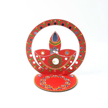 Classic Wooden Handmade Diya Holder Stand