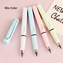 2-in-1 Everlasting Magic Pencil with Replaceable Eraser – Inkless, Reusable, Portable (1 Pc / Mix Color)