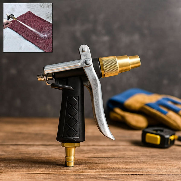 Durable Gold Color Trigger Hose Nozzle Water Lever Spray