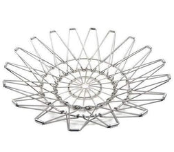 Durable stainless steel wire bowl for dining and kitchen
