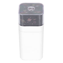 LED night light projector humidifier with star design