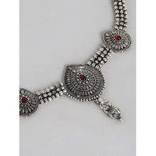 Generic Women's Rose Gold Plated Alloy Necklace & Earings Set (Silver)