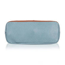 Generic Women's Faux Leather Textured Tote Bag (Grey)