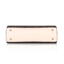 Generic Women's Faux Leather Printed Handbag (Beige)