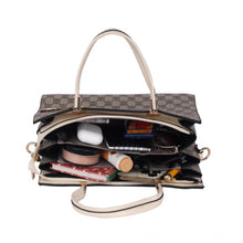 Generic Women's Faux Leather Printed Handbag (Beige)