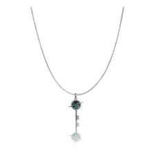 Generic Women's Stainless Steel Key Design Delicate Chain (Silver Plated)