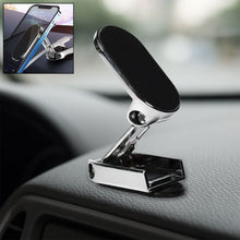 360° Rotating Magnetic Car Phone Holder in Metal (1 Pc, Folding)