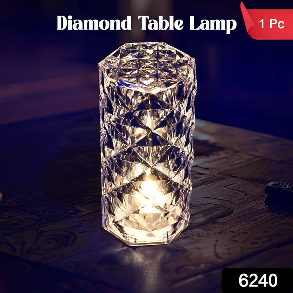 Diamond table lamp Candles for Home Decoration, Crystal Candle Lights, Diwali