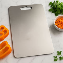 Stainless Steel Vegetable & Fruit Cutting Chopping Board (31×20 Cm / 1 Pc)