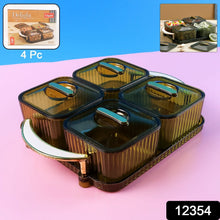 Liger Premium 4-Slot Dryfruit Storage Box