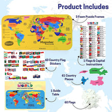 Aditi Mapster World Map EVA Foam Puzzle Set