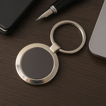Durable Round Metal Keychain 
